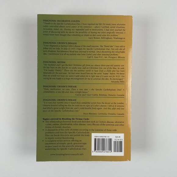 ๐ 3/$25 Breaking the Visious Cycle by Elaine Gottchall | Paperback - Picture 2 of 6